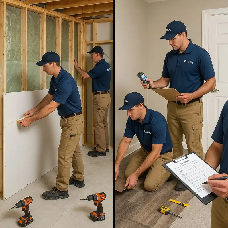 Repairs and Reconstruction process in Malvern, AL