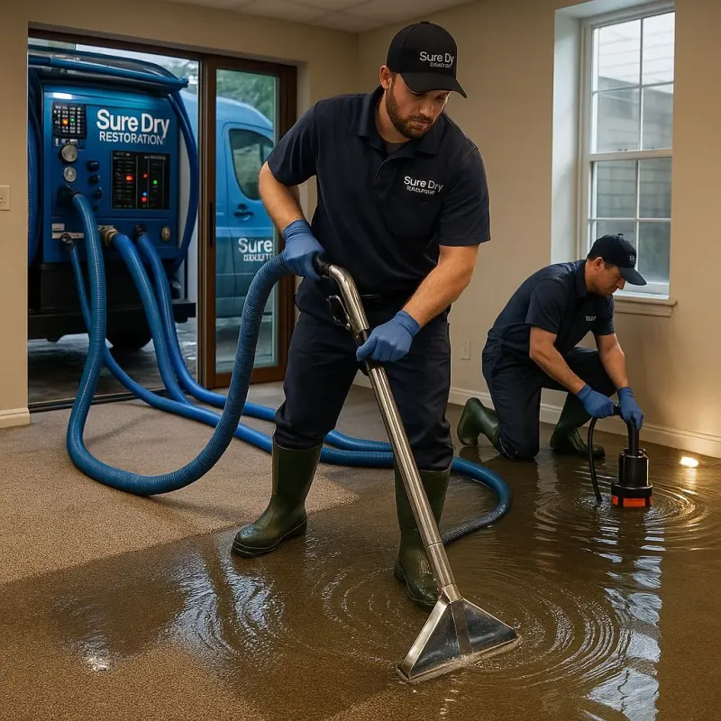 Water Extraction and Removal process in Malvern, AL